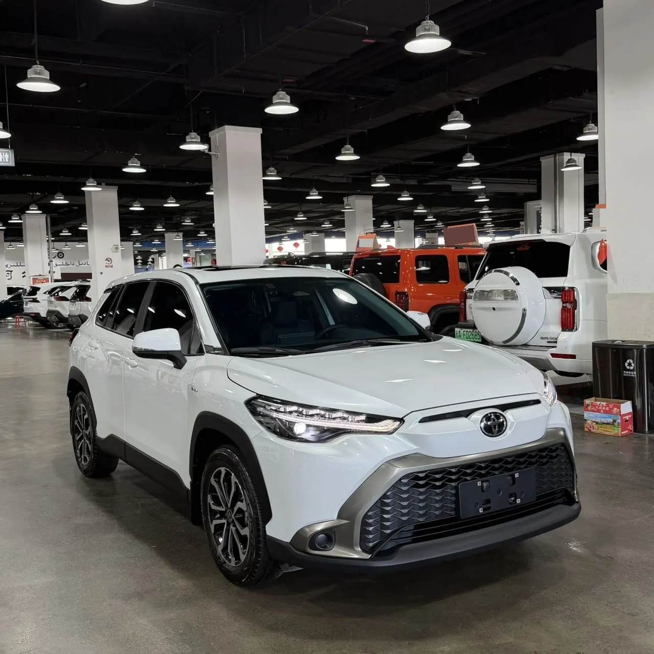 Toyota 2024 Fenglanda Shuangqing 2.0 Stepless Intelligent Electric Hybrid Deluxe Automatic Gear 3
