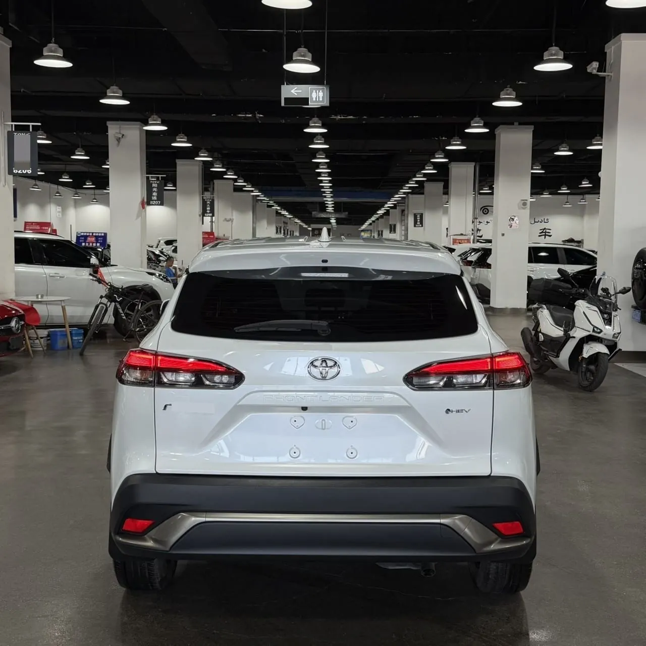 Toyota 2024 Fenglanda Shuangqing 2.0 Stepless Intelligent Electric Hybrid Deluxe Automatic Gear 7