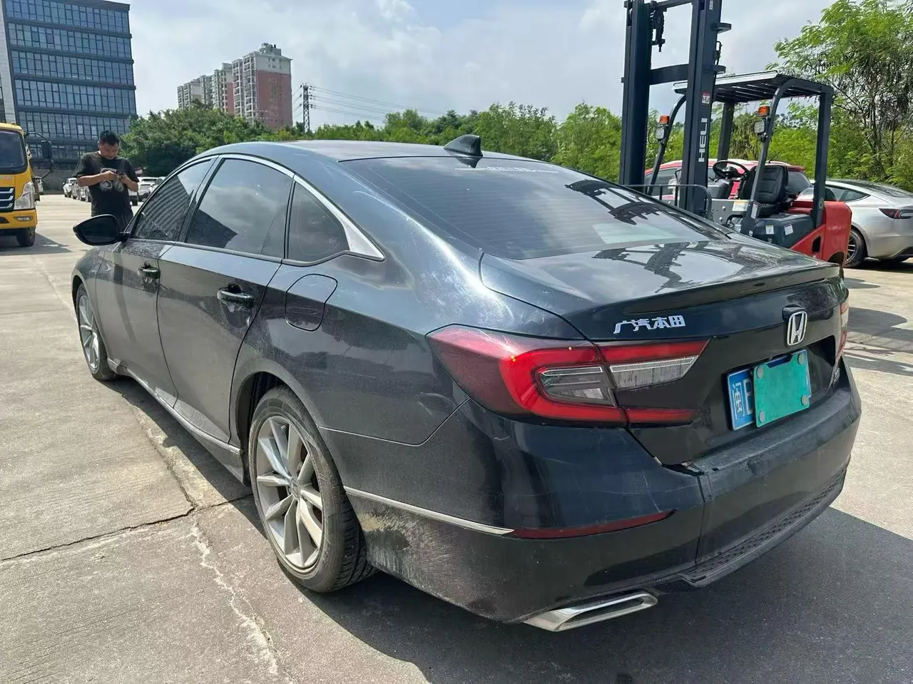 Honda 2022 10th Generation Accord 1.5T Stepless 260TURBO Magic Night Premium Edition Automatic Gear 4