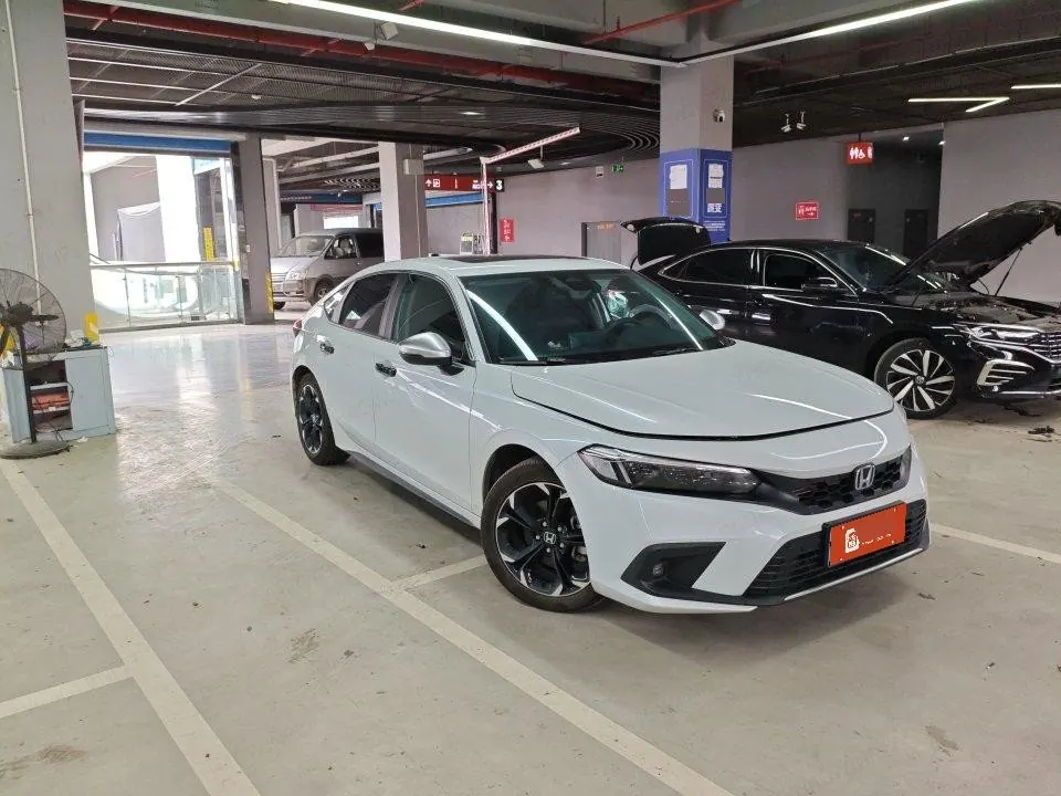 Honda 2023 Civic Hatchback e:HEV 2.0 Stepless Extremely Obsidian Automatic Gear 6