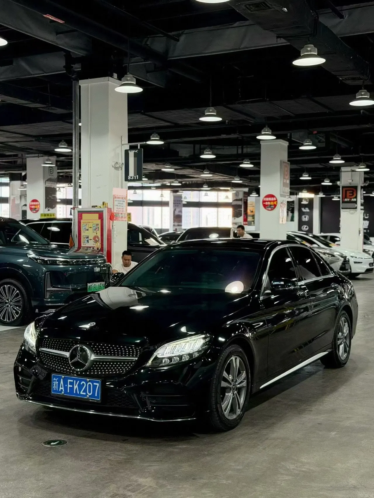 Open image lightbox: Mercedes Benz Class C 2021 C 200 L 1.5T Fashion Sports Edition Automatic Gear