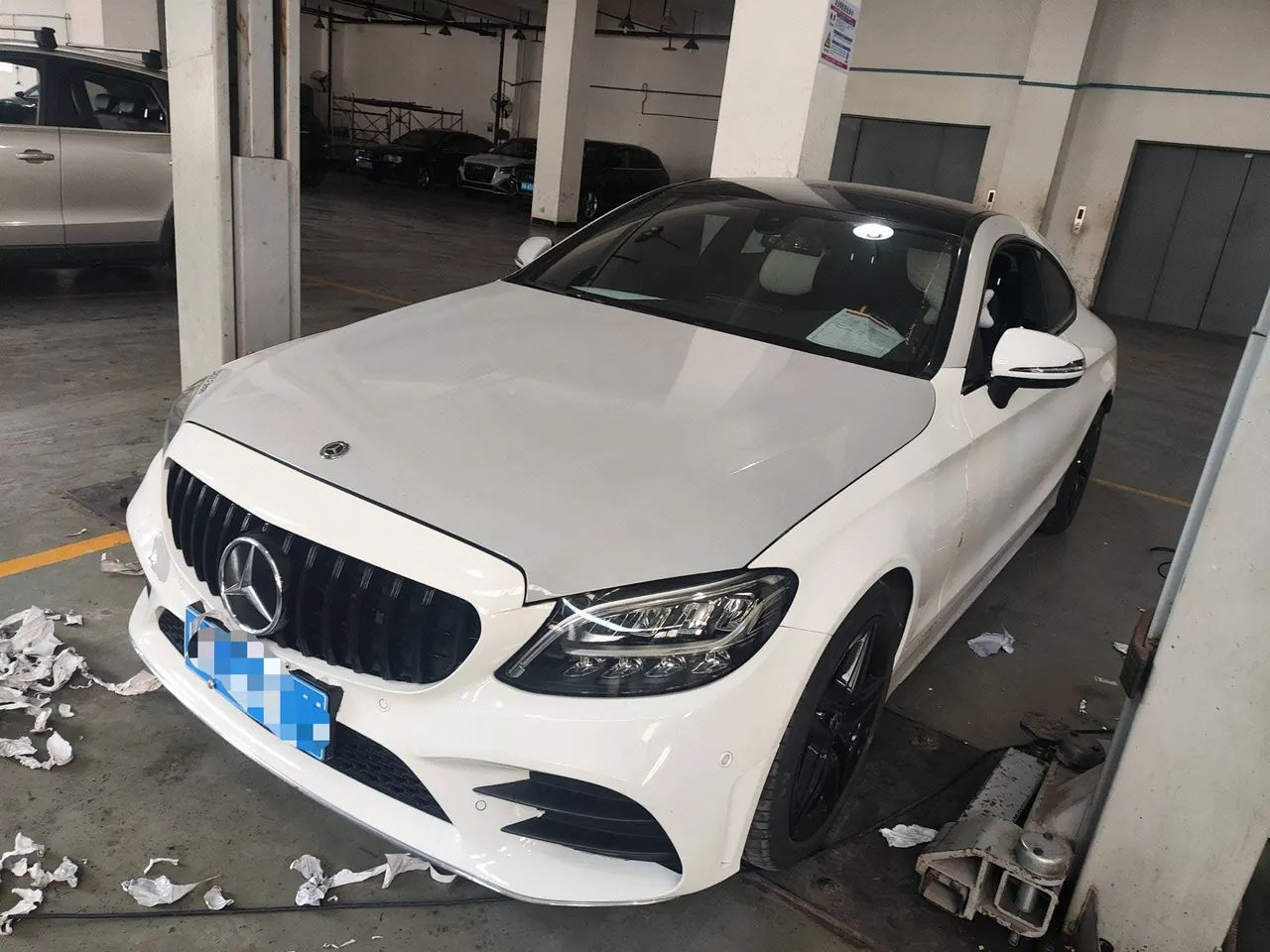 Открыть галерею: Mercedes Benz Class C (Imported) 2021 C 260 Coupe 48V 1.5T Automatic Gear