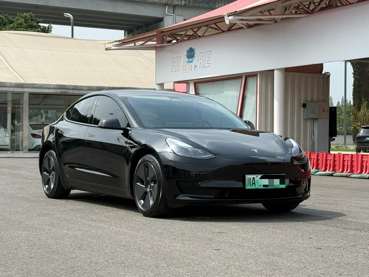 Tesla 2022 Model 3 rear-wheel drive version of automatic transmission 3