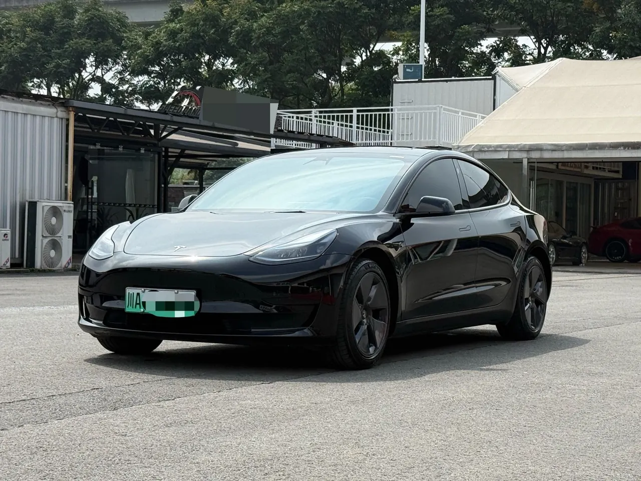 Tesla 2022 Model 3 rear-wheel drive version of automatic transmission 7