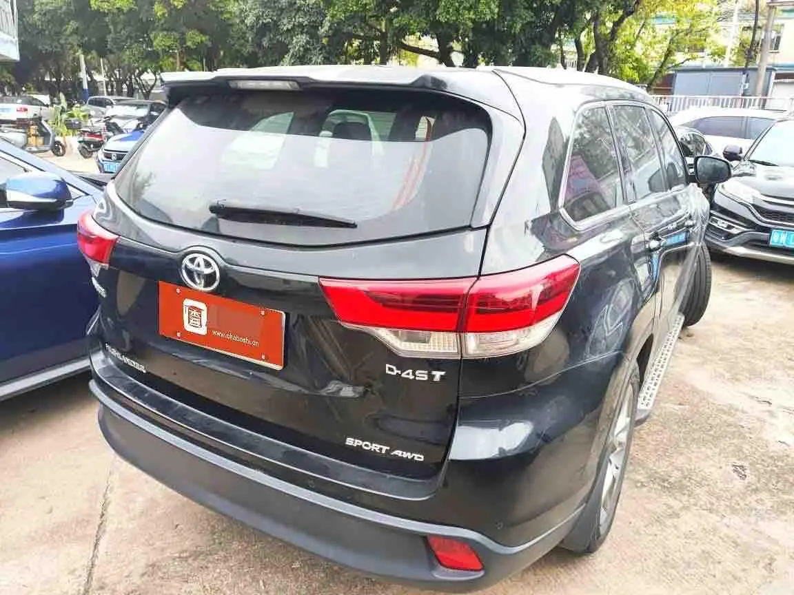 Toyota 2021 Highlander 2.0T 4-wheel drive deluxe 7-seat automatic gear 3