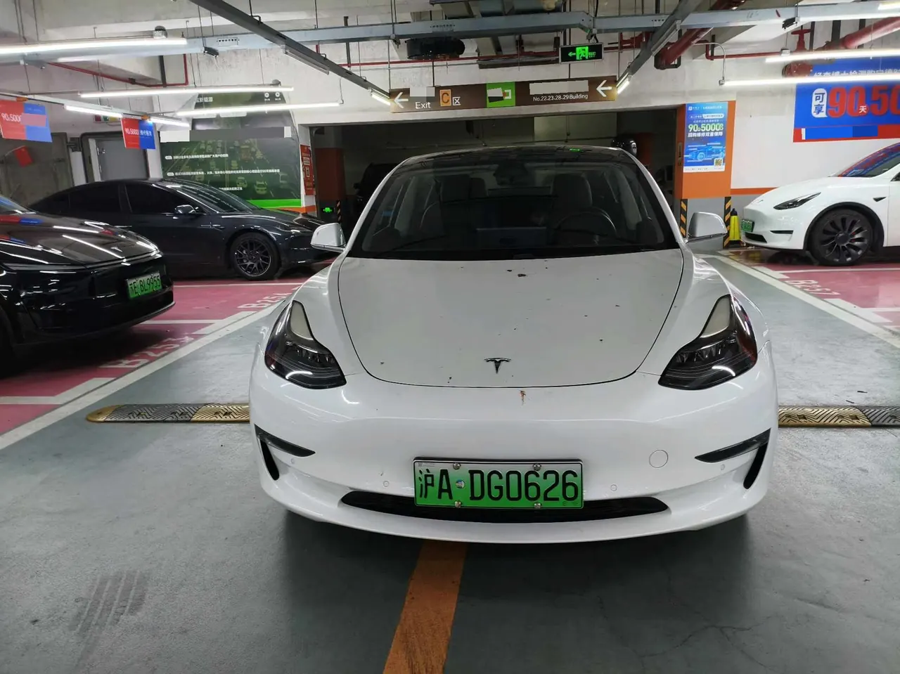 Tesla 2020 Model 3 long endurance rear wheel drive version (modified) automatic gear 2