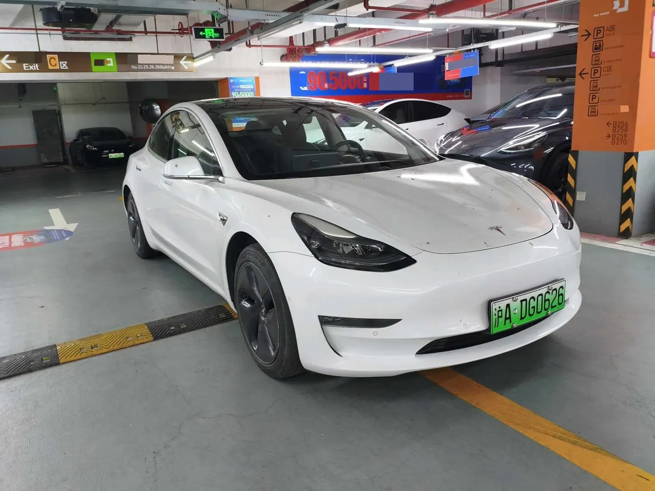 Tesla 2020 Model 3 long endurance rear wheel drive version (modified) automatic gear 3