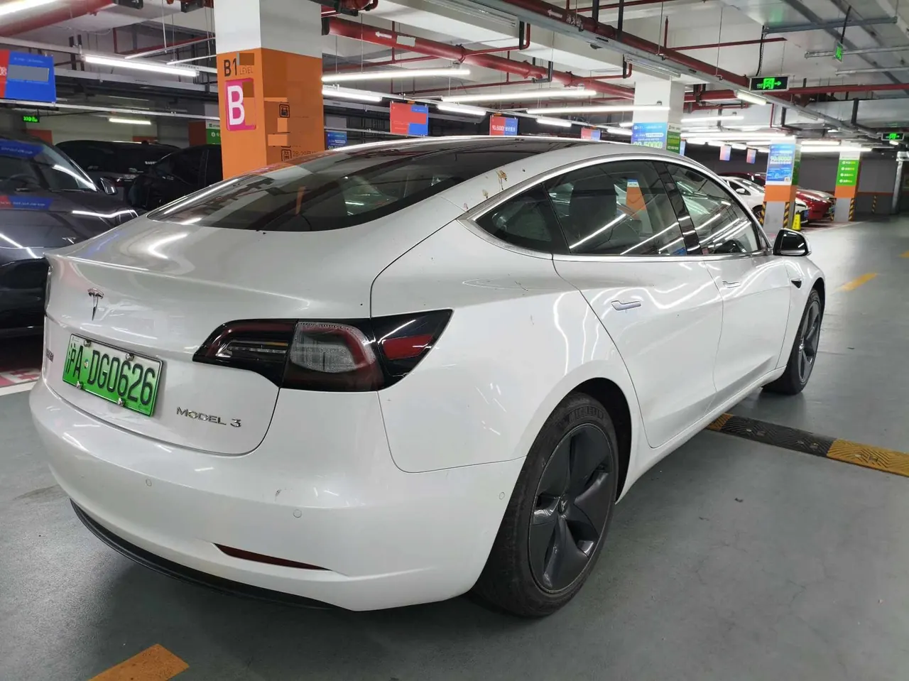 Tesla 2020 Model 3 long endurance rear wheel drive version (modified) automatic gear 6