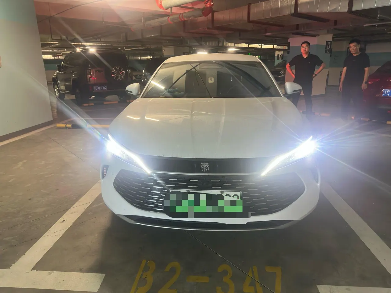 BYD 2025 Qin L DM-i 1.5 stepless smart driving version 80KM leading automatic gear 2