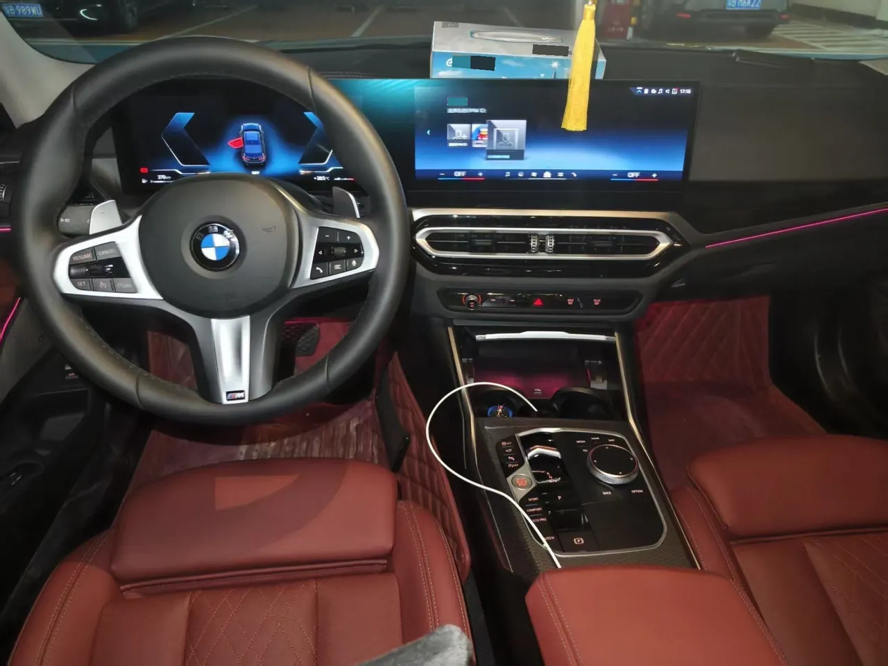 BMW 3 Series 2024 325Li 2.0T M Sports Obsidian Night Suit Automatic Gear 4