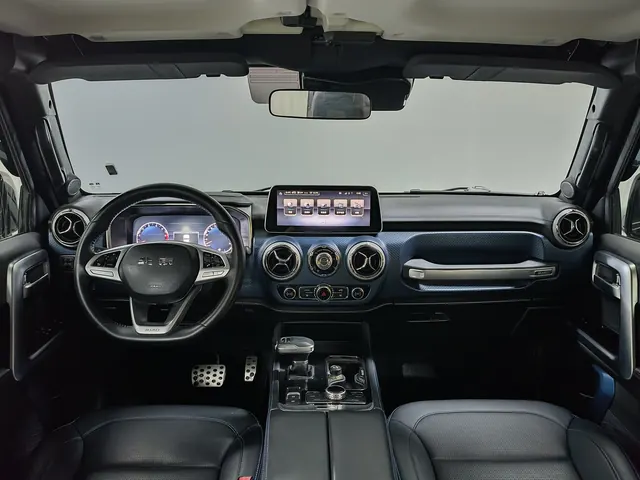 Beijing 2020 BJ40 2.0T 4-wheel drive city hunter version chivalrous automatic gear 18