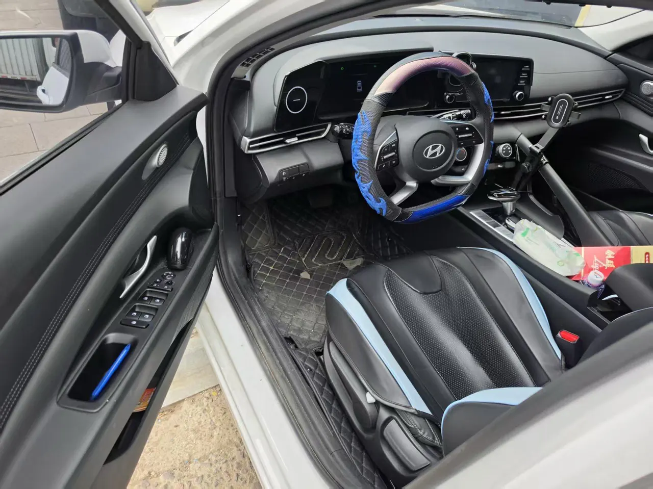 Hyundai 2023 Elantra-sedan 1.5 stepless GLX elite automatic gear 2