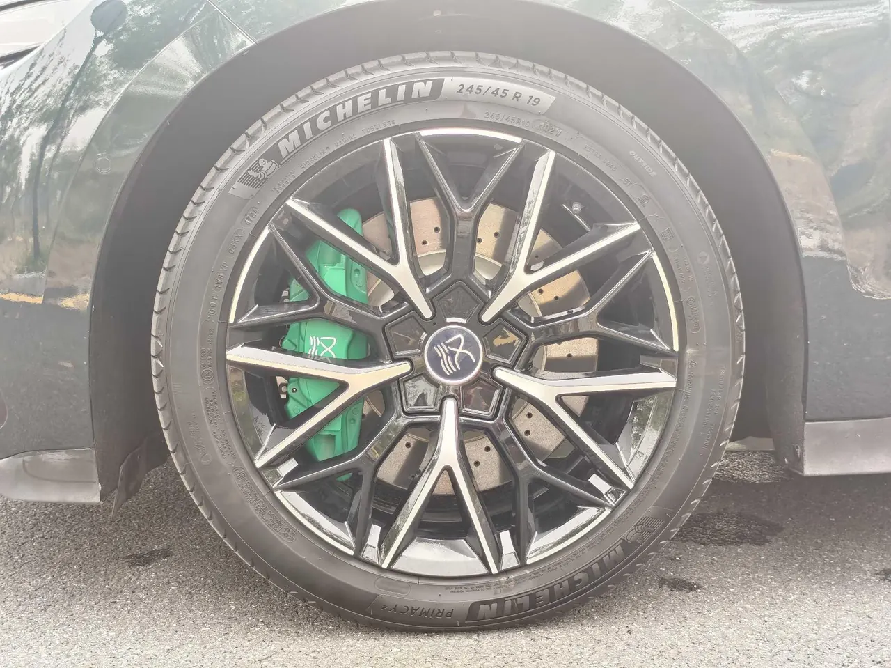 BYD 2022 Han 610KM four-wheel drive Qian Shan Cui limited edition automatic gear 10