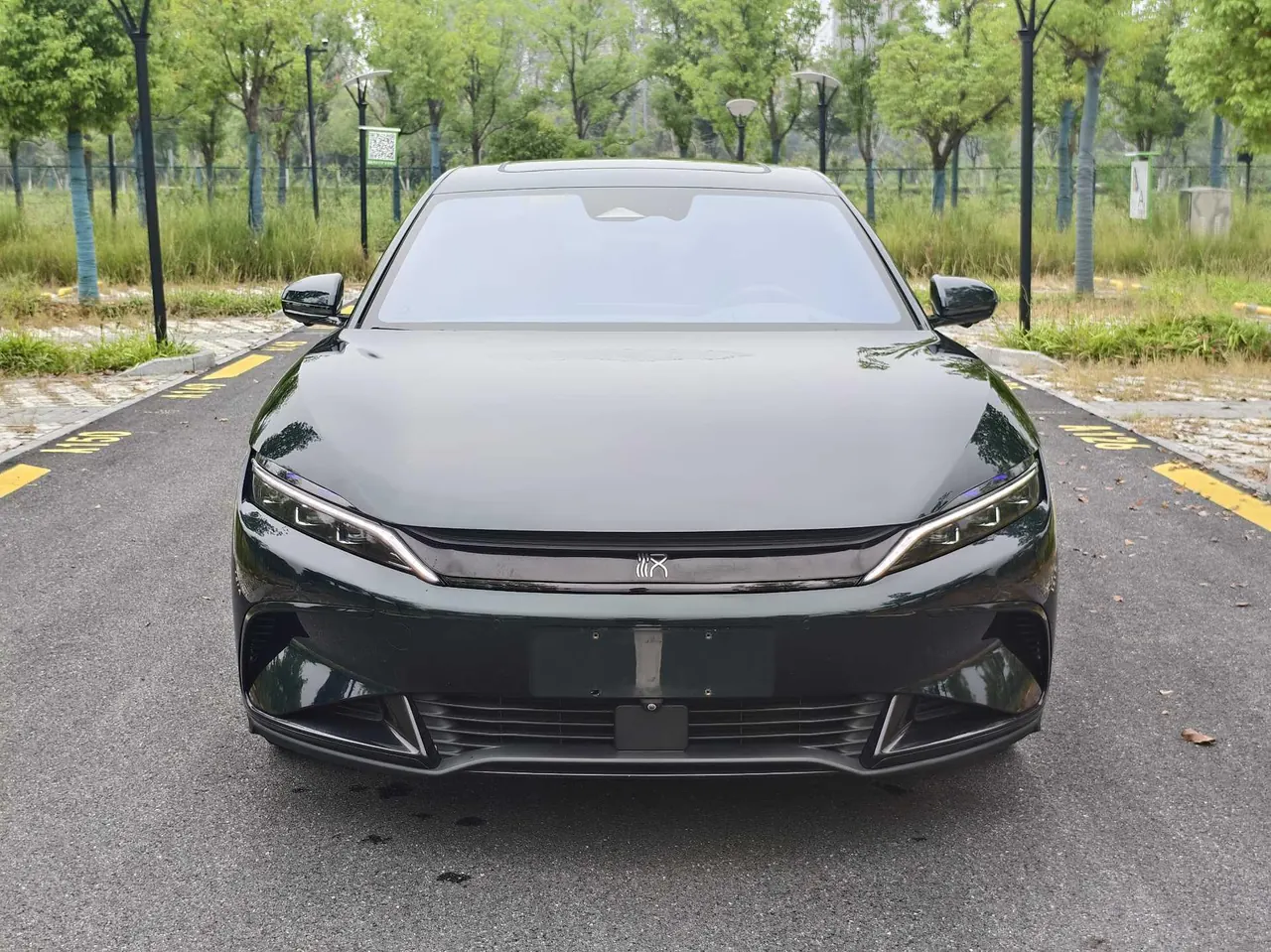 BYD 2022 Han 610KM four-wheel drive Qian Shan Cui limited edition automatic gear 2