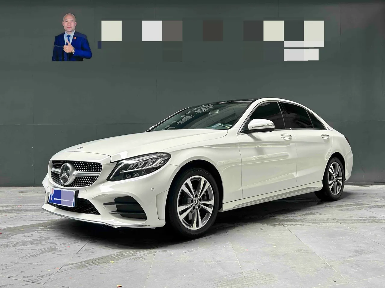 Mercedes Benz Class C 2020 C 200 L 1.5T Fashion Sports Edition Automatic Gear 8