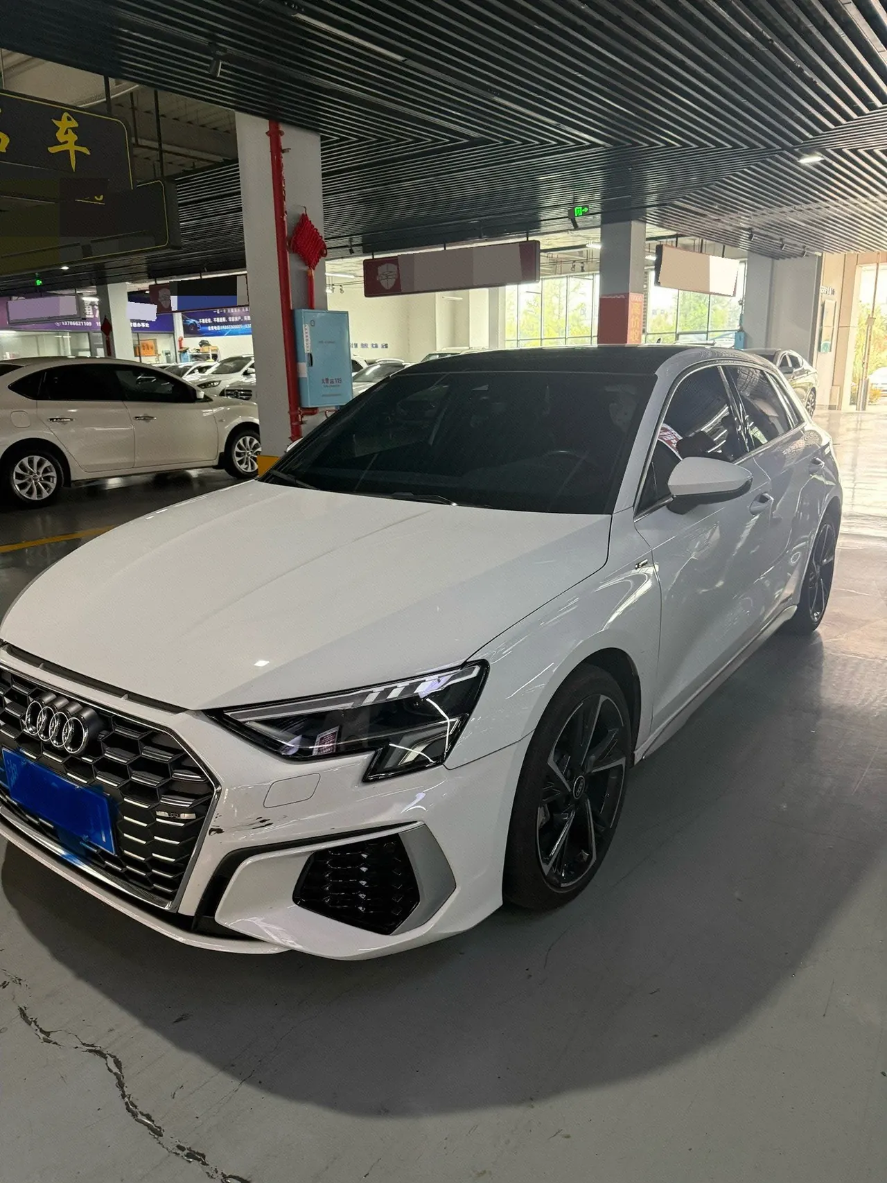 打开图片灯箱:Audi 2023 A3 Sportback 1.4TFSI 35TFSI Fashion Sports (Modified) Automatic Gear