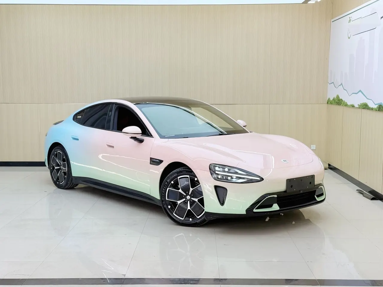 MI 2024 SU 7 700km Rear Drive Long Endurance Smart Driving Edition Automatic Gear 3