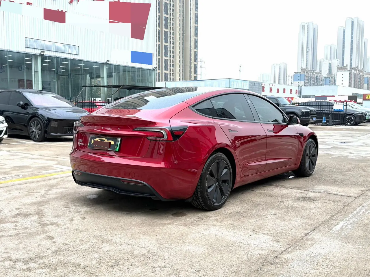 Tesla 2023 Model 3 Rejuvenation Edition Rear Wheel Drive Automatic Transmission 7