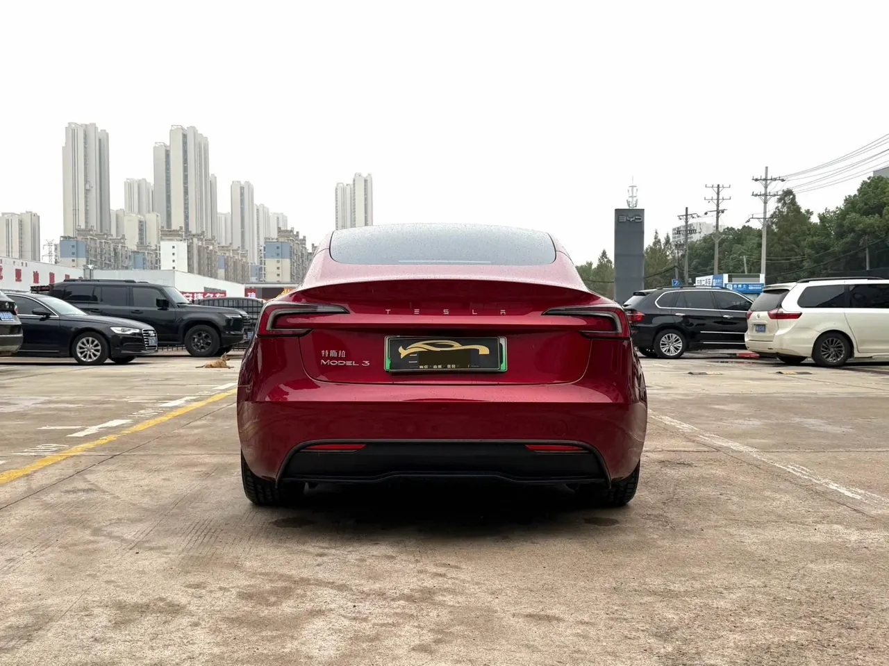 Tesla 2023 Model 3 Rejuvenation Edition Rear Wheel Drive Automatic Transmission 8