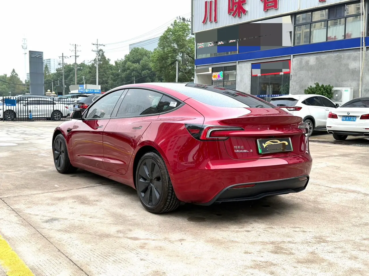 Tesla 2023 Model 3 Rejuvenation Edition Rear Wheel Drive Automatic Transmission 9