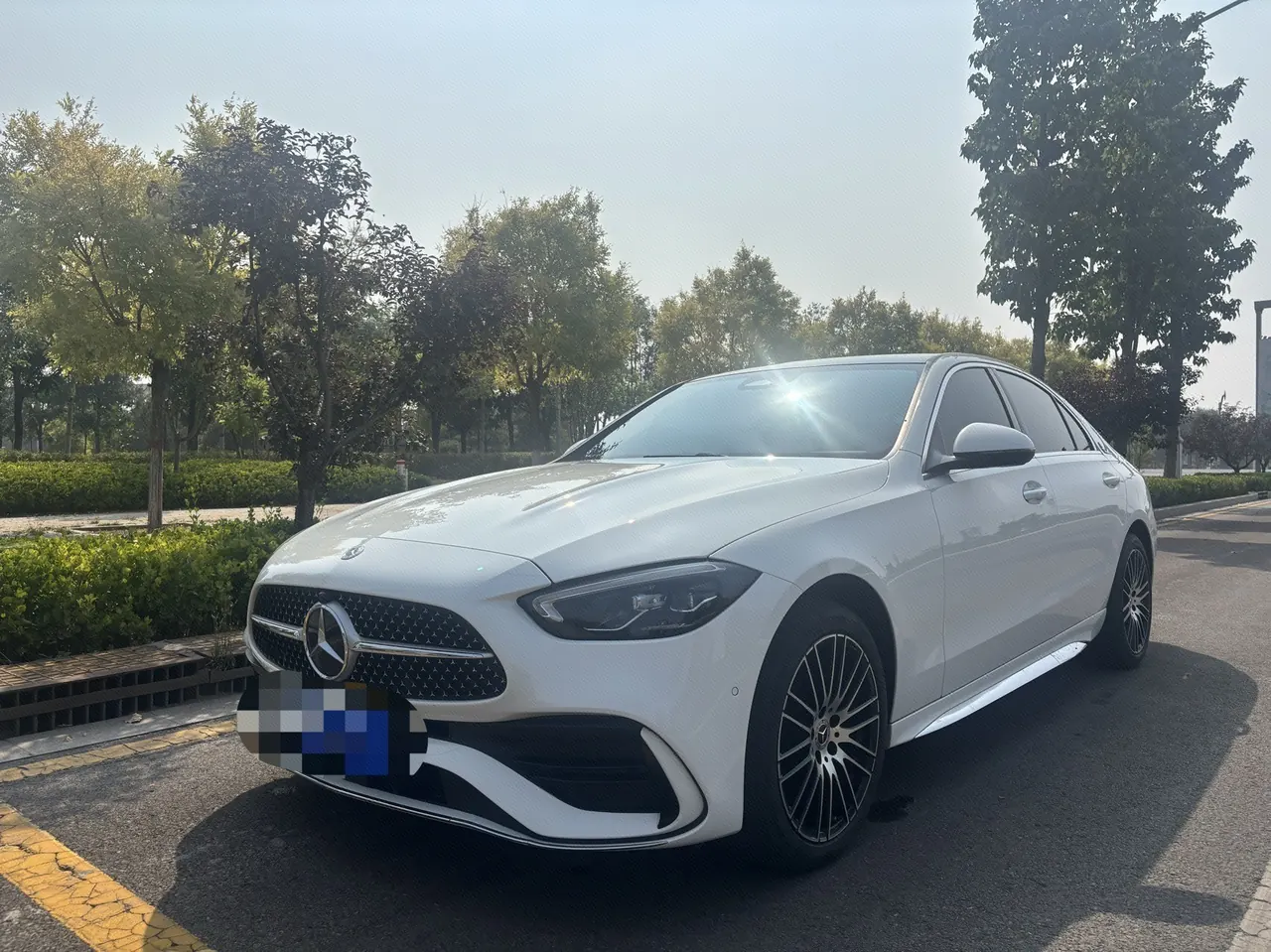 Открыть галерею: Mercedes Benz Class C 2022 C 260 L 48V 1.5T Sports Edition (Modified) Automatic Gear
