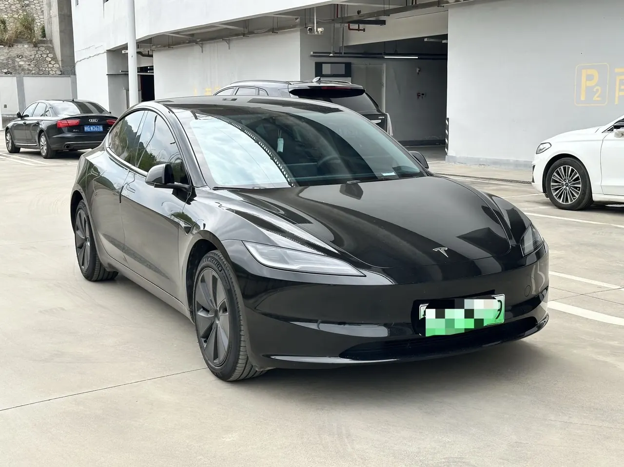 Tesla 2023 Model 3 Rejuvenation Edition Rear Wheel Drive Automatic Transmission 3