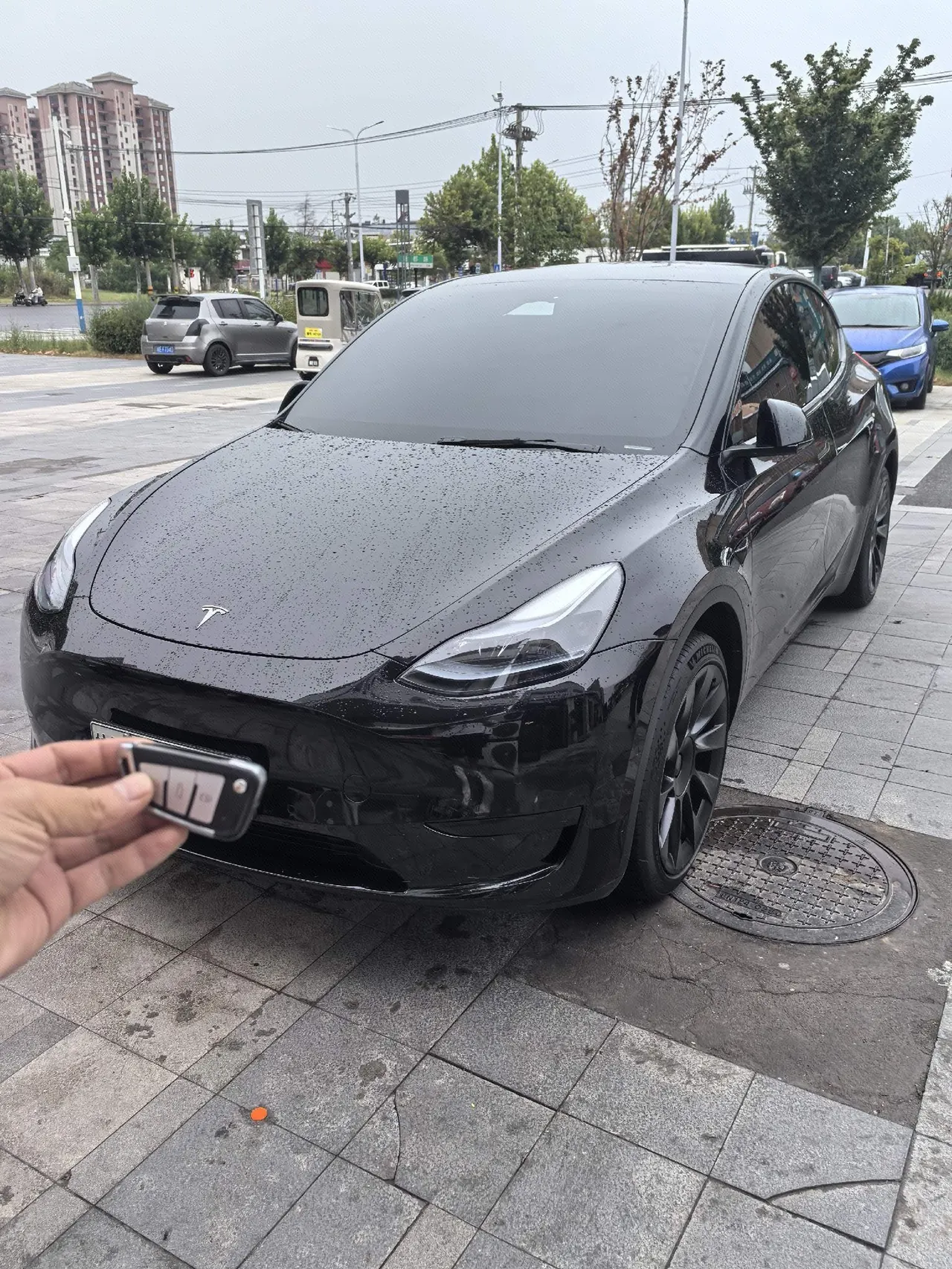 Open image lightbox: Tesla 2022 Model Y rear-wheel drive version (facelift) automatic gear