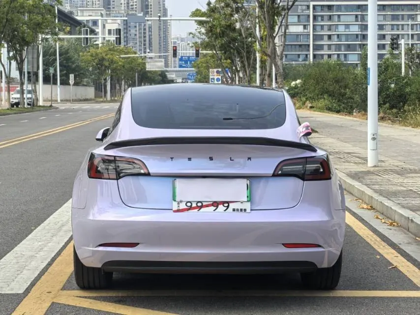 Tesla 2022 Model 3 rear-wheel drive version of automatic transmission 5