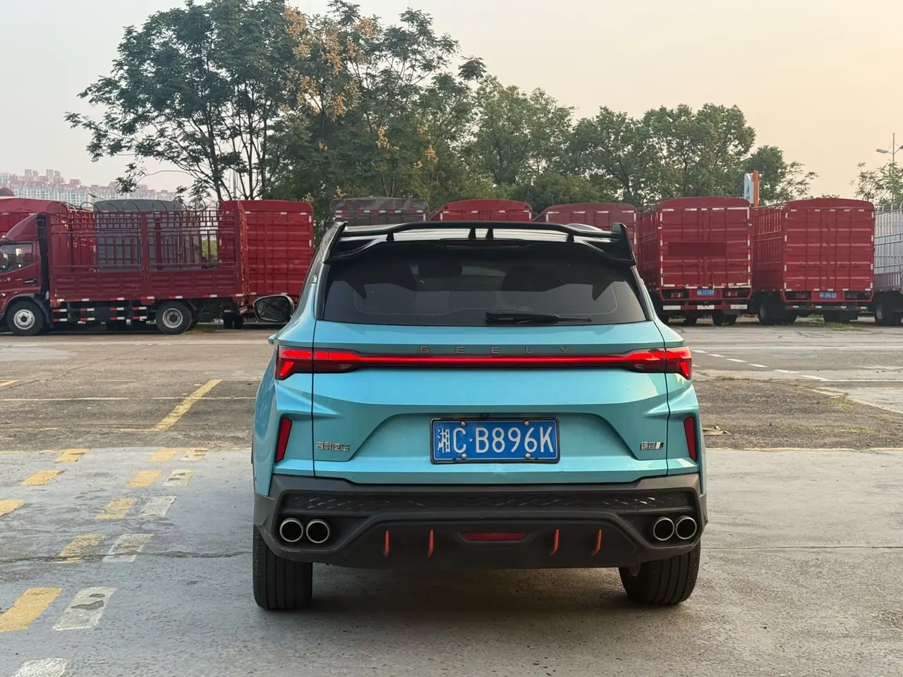 Geely 2022 Binyue COOL 1.5TD COOL Battle automatic gear 9