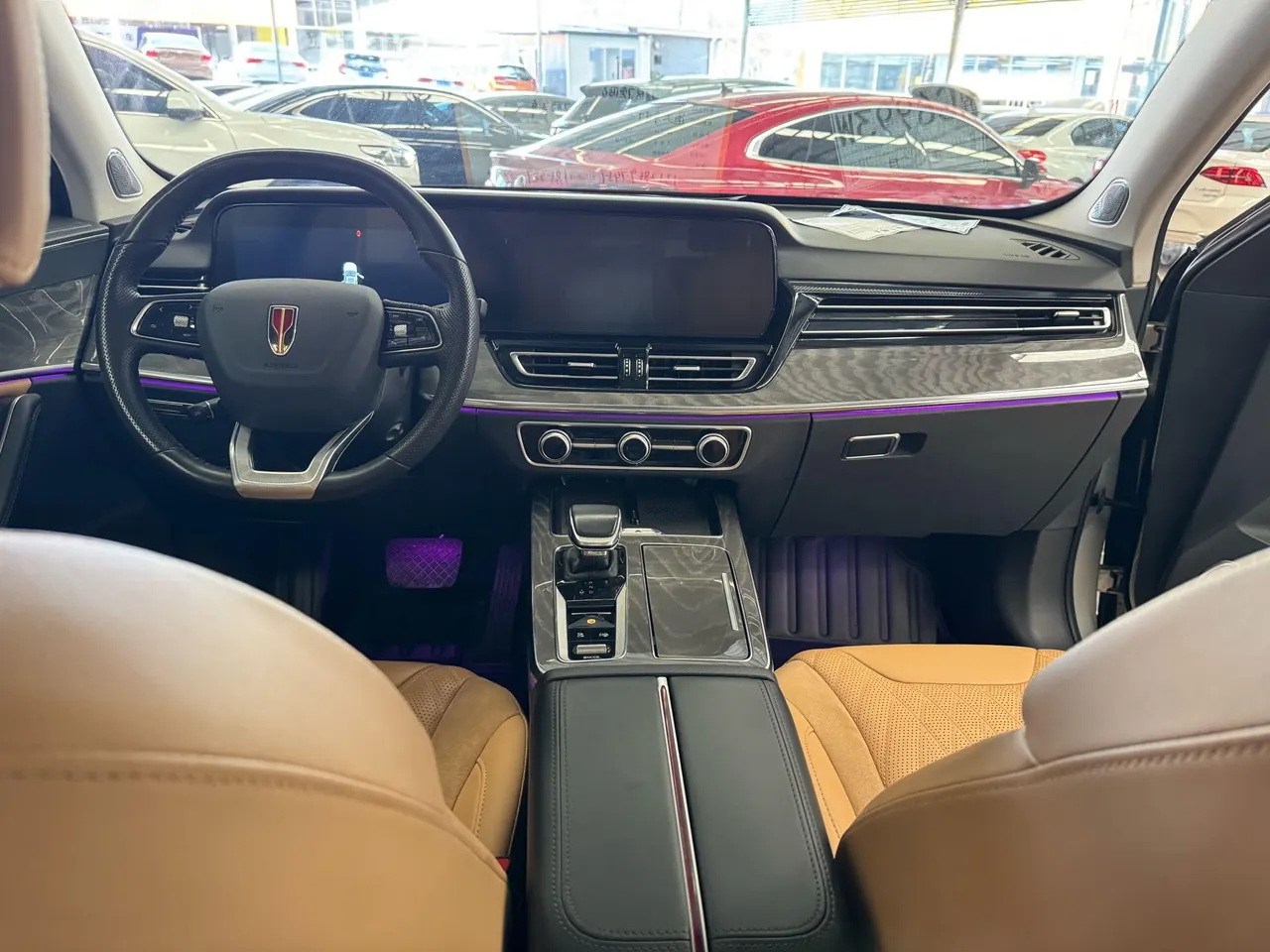 HongQi 2023 HS5 2.0T 4-wheel drive flag collar Pro version automatic gear 6