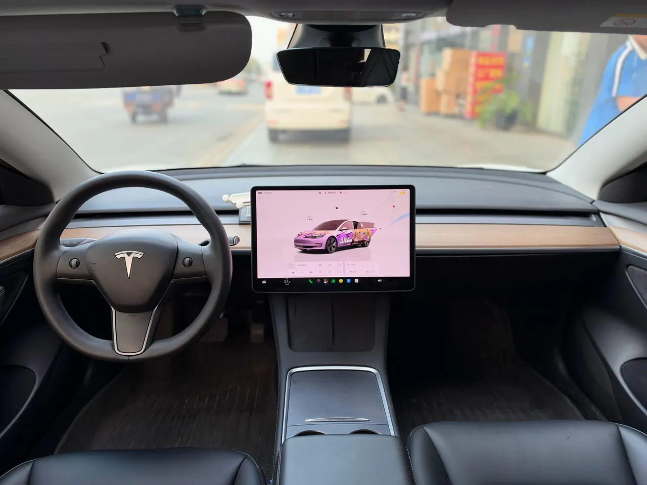 Tesla 2022 Model 3 rear-wheel drive version of automatic transmission 4