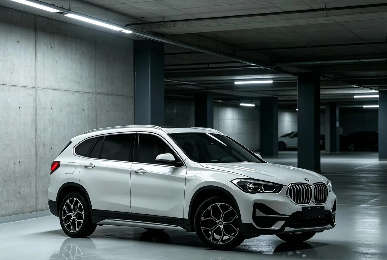 BMW 2022 X1 sDrive20Li 1.5T exclusive automatic gear 4