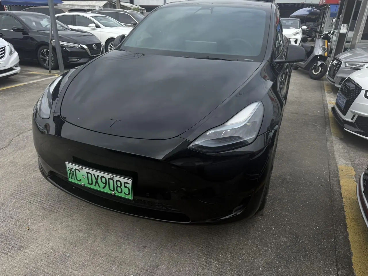 Открыть галерею: Tesla 2022 Model Y rear-wheel drive version (facelift) automatic gear