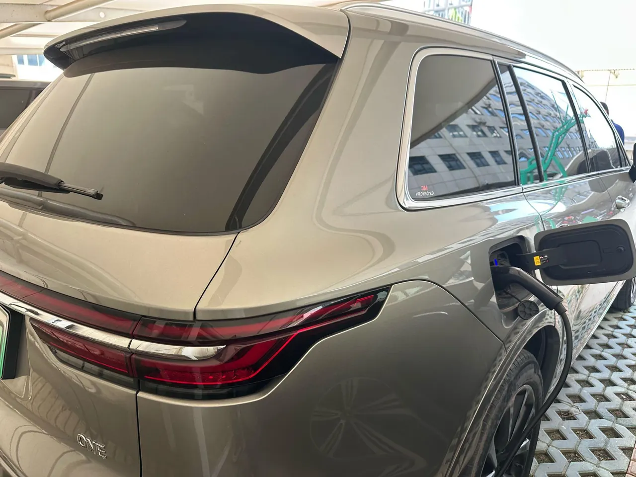 Li 2021 ONE 1.2T extended range 6-seat automatic gear 4