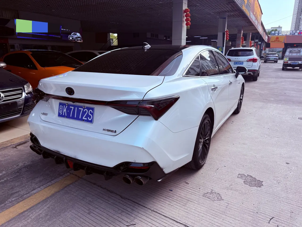 Toyota 2022 Asian Dragon Double Engine 2.5 Stepless XLE Premium Automatic Gear 12
