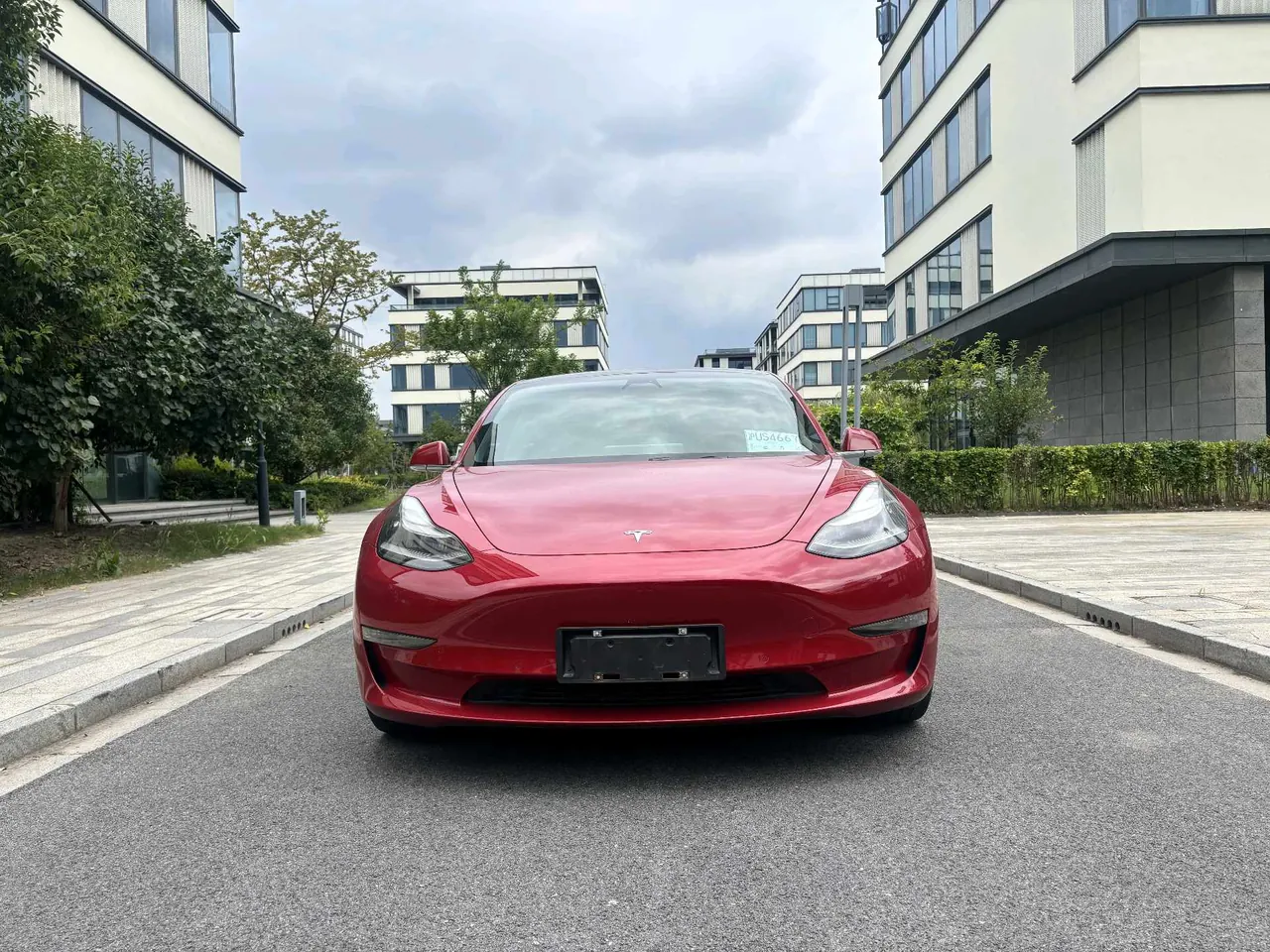 Tesla 2020 Model 3 long endurance rear wheel drive version (modified) automatic gear 2