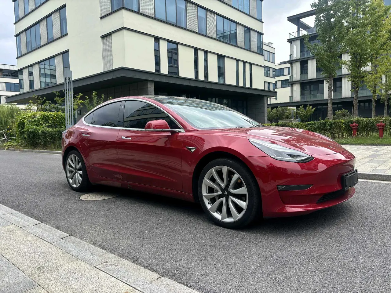Tesla 2020 Model 3 long endurance rear wheel drive version (modified) automatic gear 3