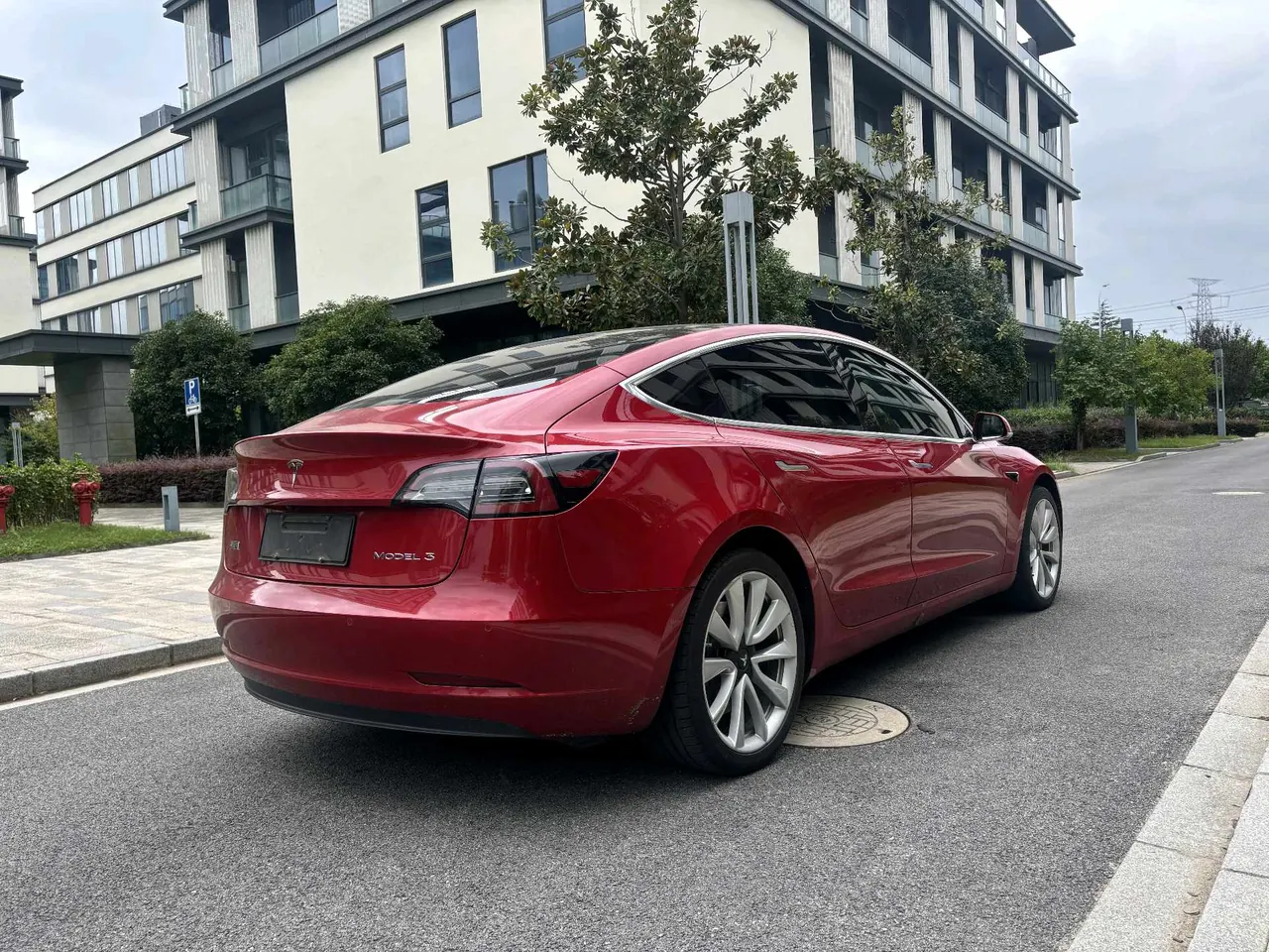 Tesla 2020 Model 3 long endurance rear wheel drive version (modified) automatic gear 4