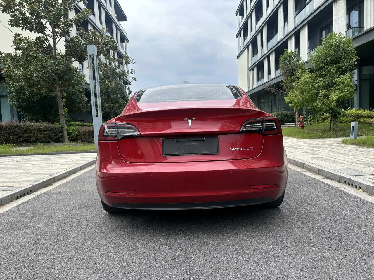 Tesla 2020 Model 3 long endurance rear wheel drive version (modified) automatic gear 5