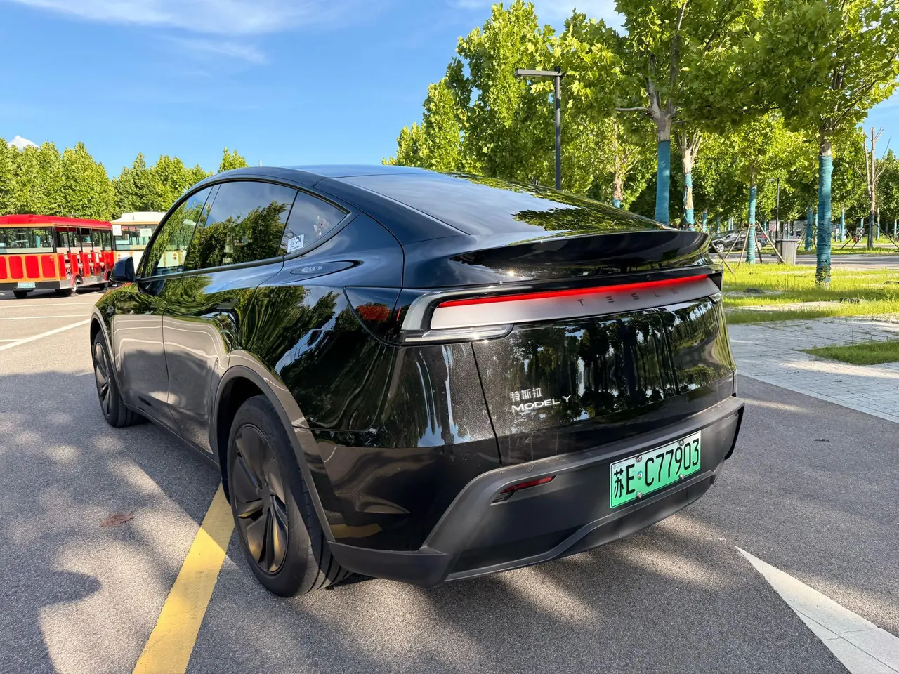 Tesla 2026 Model Y long endurance rear wheel drive version (modified) automatic gear 2