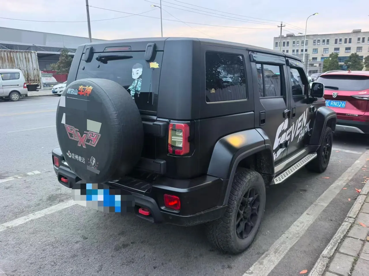 Beijing 2023 BJ40 2.0D Four-wheel Drive Blade Hero Edition Chivalrous Automatic Gear 3
