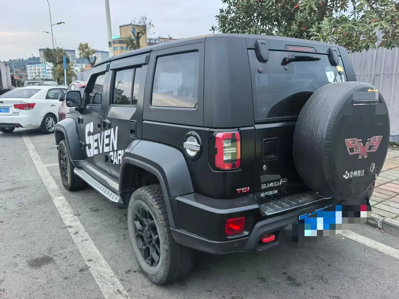 Beijing 2023 BJ40 2.0D Four-wheel Drive Blade Hero Edition Chivalrous Automatic Gear 5