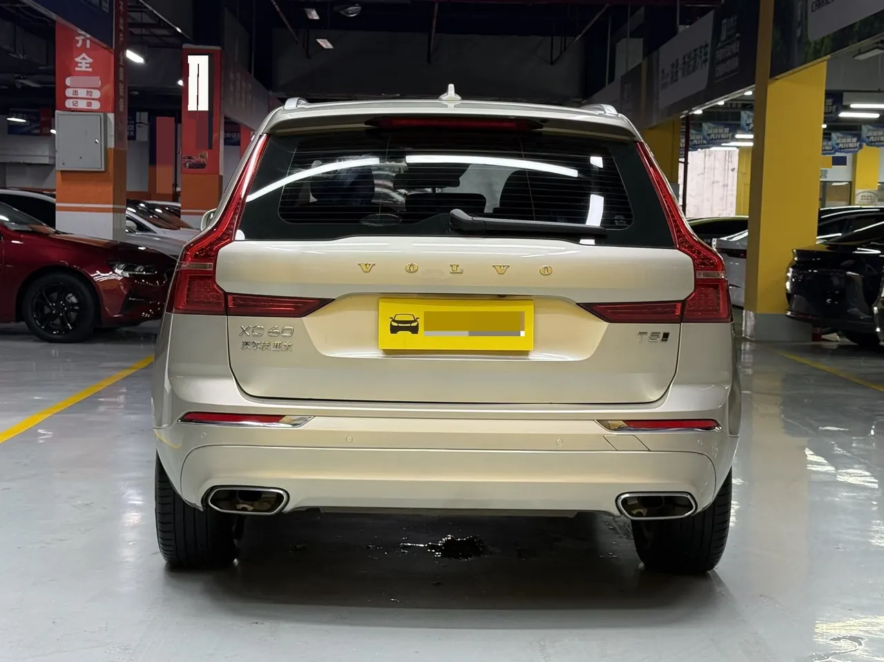 Volvo 2021 XC60 2.0T T5 4-wheel drive smart luxury automatic gear 8