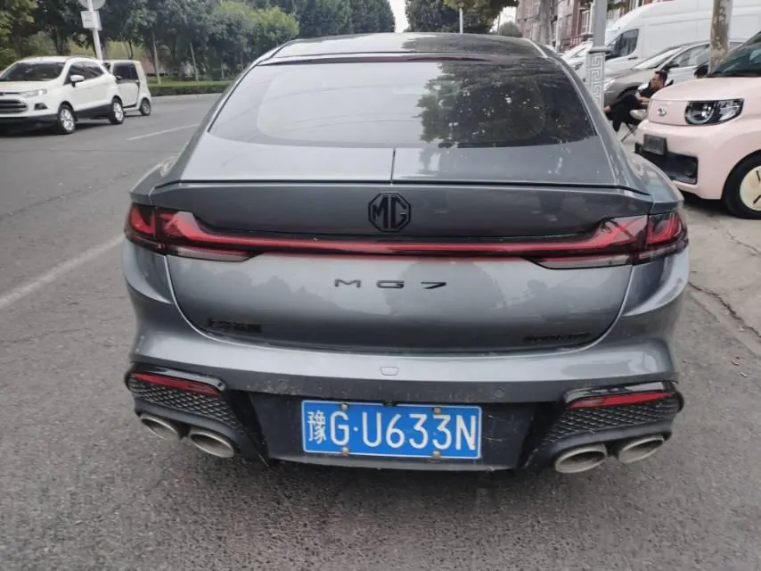 MG 2023 MG7 1.5T to the United States elegant version of automatic gear 9