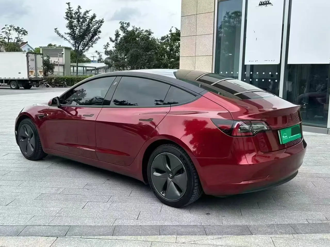 Tesla 2020 Model 3 long endurance rear wheel drive version (modified) automatic gear 5