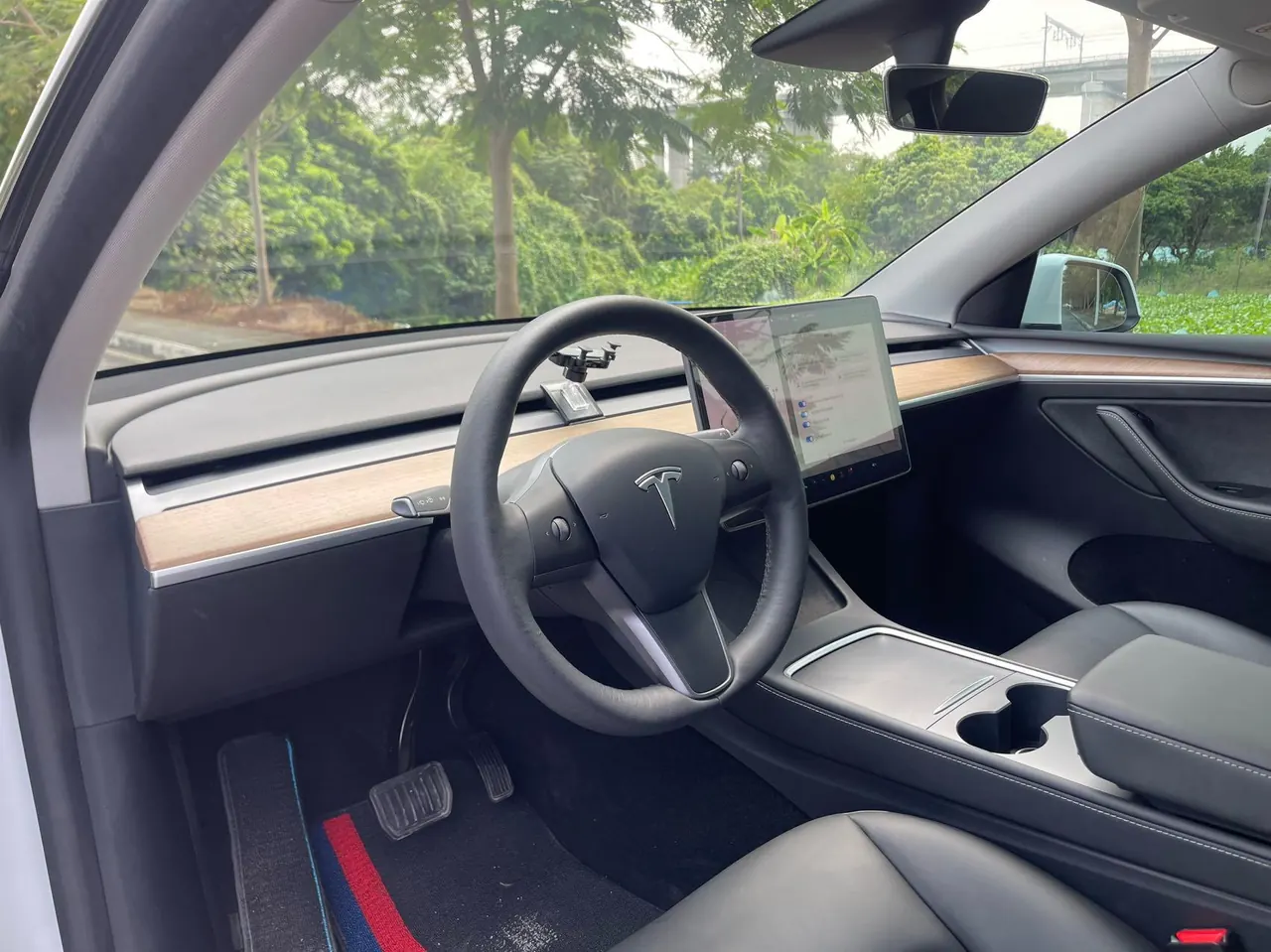 Tesla 2021 Model Y long endurance all-wheel drive version automatic transmission 4