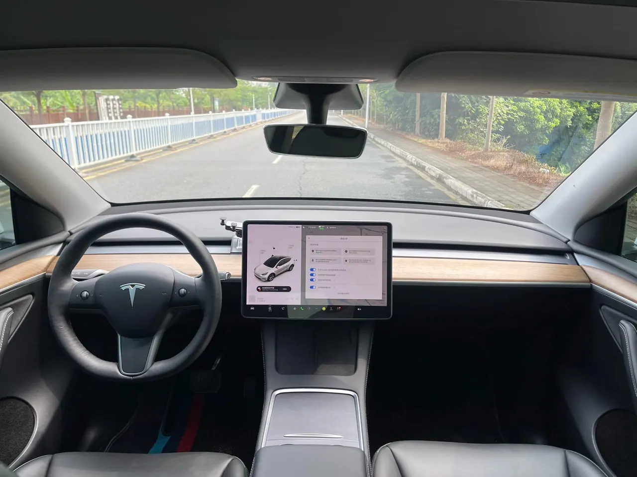 Tesla 2021 Model Y long endurance all-wheel drive version automatic transmission 5
