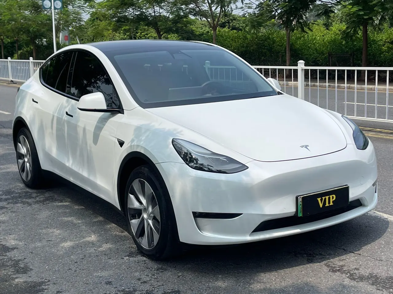 Tesla 2021 Model Y long endurance all-wheel drive version automatic transmission 6