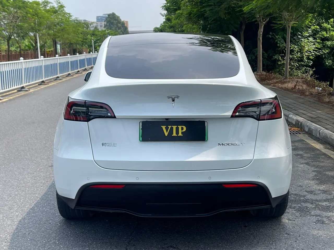 Tesla 2021 Model Y long endurance all-wheel drive version automatic transmission 8