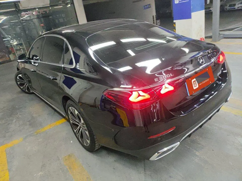 Mercedes Benz E Class 2024 E 300 L 48V 2.0T Fashion Automatic Gear 3